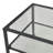 ClickDecor Maddox 2-Tier Tempered Glass Coffee Table with Metal Frame-178341228