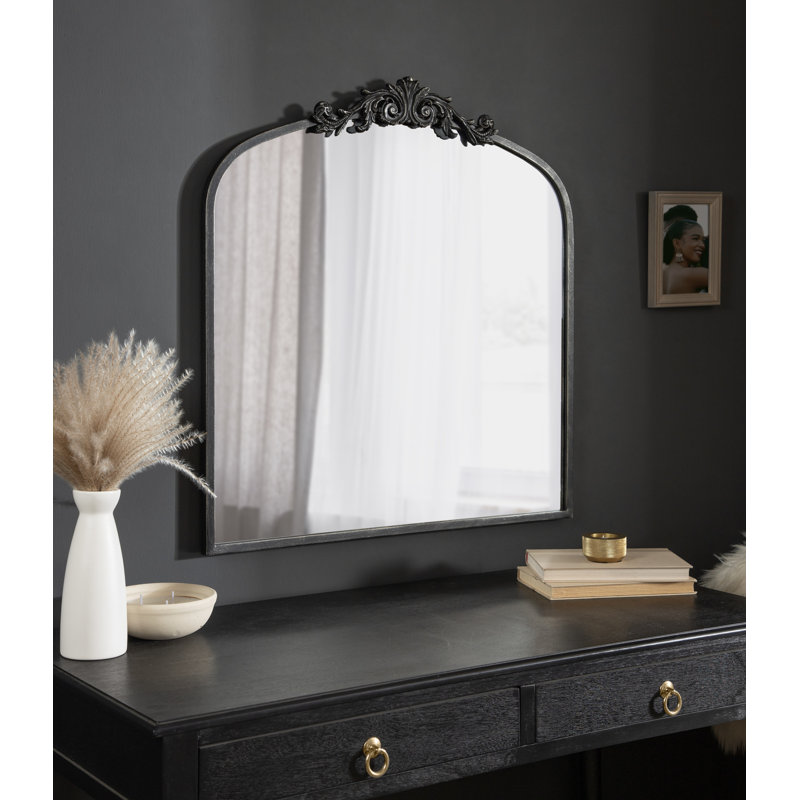 Miroir décoratif Anglo Arendahl, Noir, 30 po x 28 po