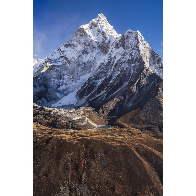 Mount Ama Dablam - Wrapped Canvas Print, 76cm H x 51cm W x 3.8cm D