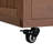 Solid Wood Outdoor Kitchen Island With Stainless Steel Top, Movable Shelves, Drawers, Lockable Wheels, And Versatile Use For Grilling, Prep, And Gardening.-859590320