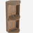 12" Bathroom Wall-Mounted Storage Rack-670632266