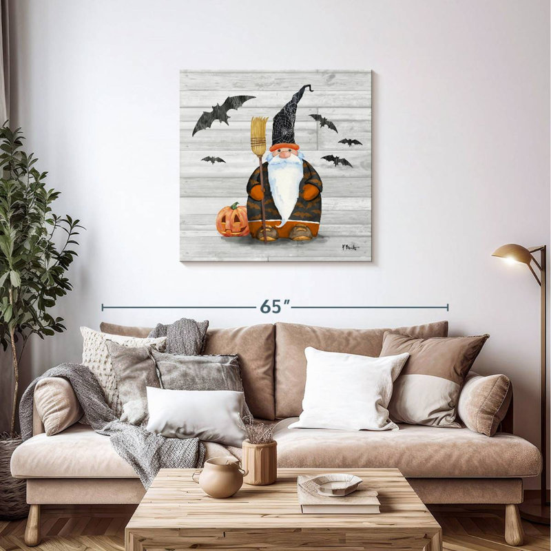 Lelend Halloween Gnome III, 36" H x 36" W