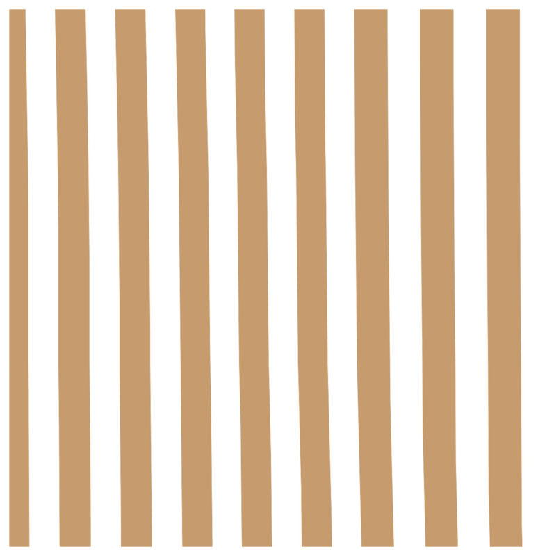 Beige Vertical Stripes Comforter, Twin