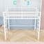 Metal Loft Bed with Guardrails-892129046