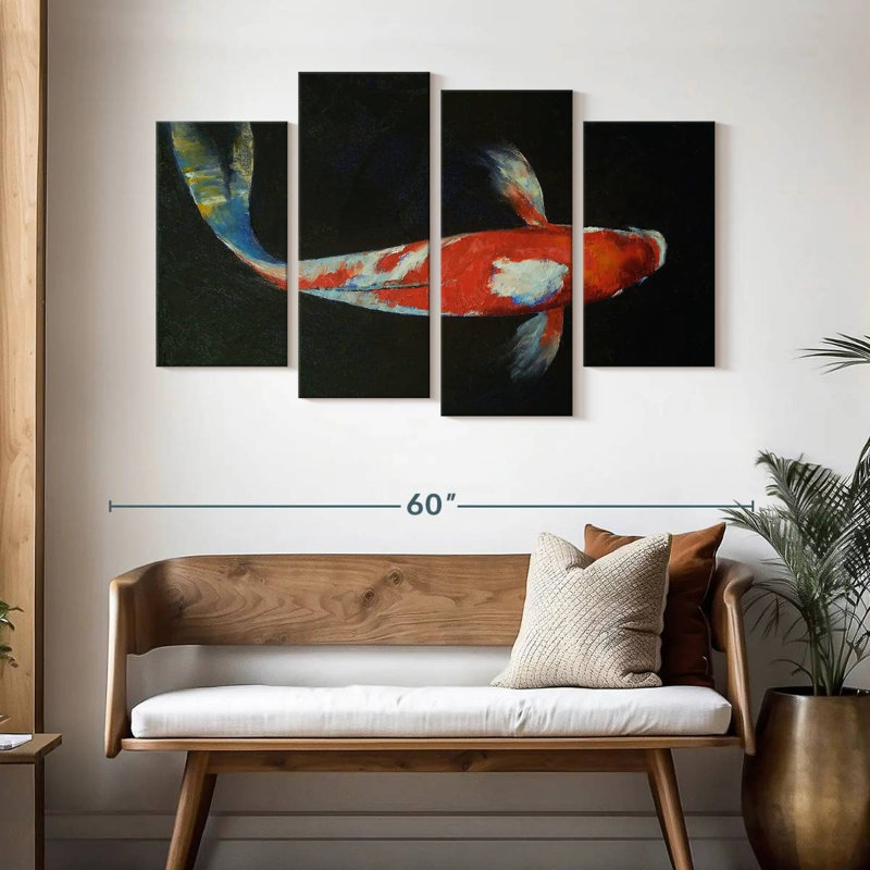 Brampt Koi, 32" H x 52" W