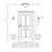 Aster Solid Brass Wall Light-19294770-19294772