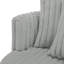 Fauteuil demi-tonneau surdimensionné Mindy