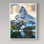 'The Matterhorn' Graphic Art Print on Wrapped Canvas-25325130