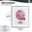 Girl Power Disco Cherries, impression sous verre encadrée, design par Kim Allen-622232302-622232298
