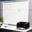 Mind Reader Dry Erase Magnetic White Board, Wall Mount, Eraser Marker Shelf, Planner, Office, 47.75"L x 36"W x .5"D