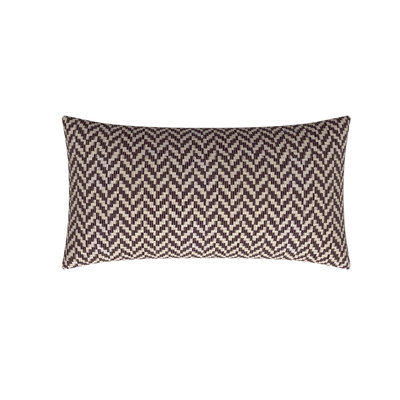 Hortense Chevron Feather Throw Pillow