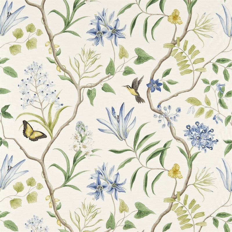 Clementine Fabric, Delft Blue