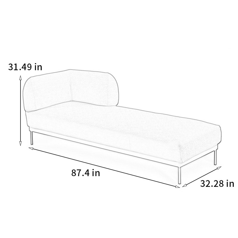Chaise en pin massif élégante et durable, Orienté à gauche (vu de face)