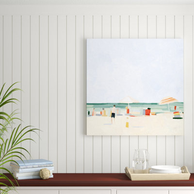 Family Vacation II 1 Piece Wrapped Canvas Painting