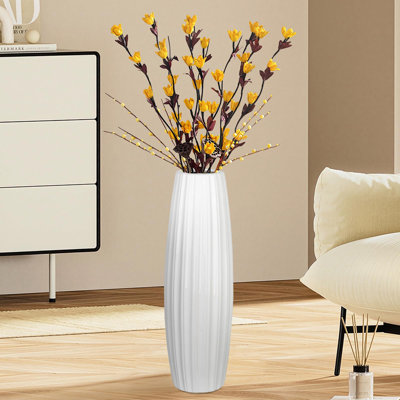 tall ceramic floor vase