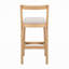 Tabouret en bois d'hévéa-515680864