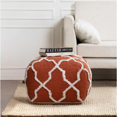 Prathersville Upholstered Pouf