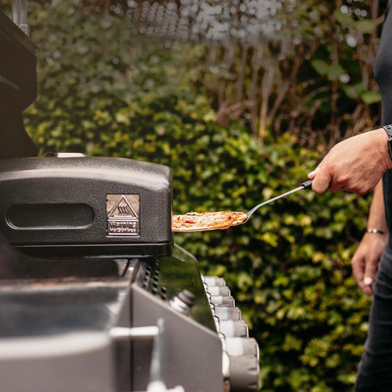 The Party Aisle Stainless Steel Built-In Natural Gas Pizza Oven
