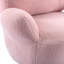 Fauteuil demi-tonneau pivotant l 32,3 po Danyar-86785122