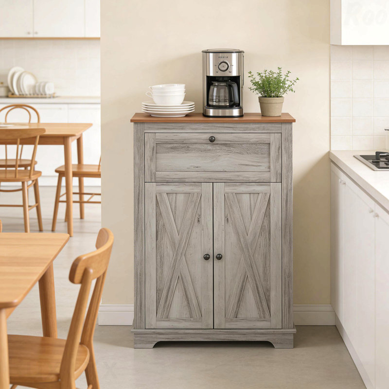 Armoire de rangement - Buffet, Gris