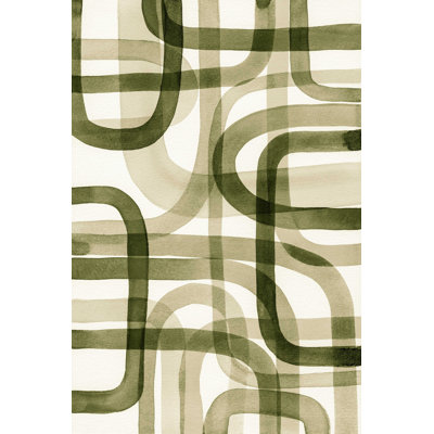 Impression sur toile tendue "Overlaps VII" par Nikki Galapon