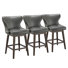 Tabouret de bar et de comptoir pivotant Caraline Patenaude (ensemble de 3)