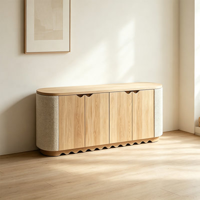 Medieval-style living room storage cabinet