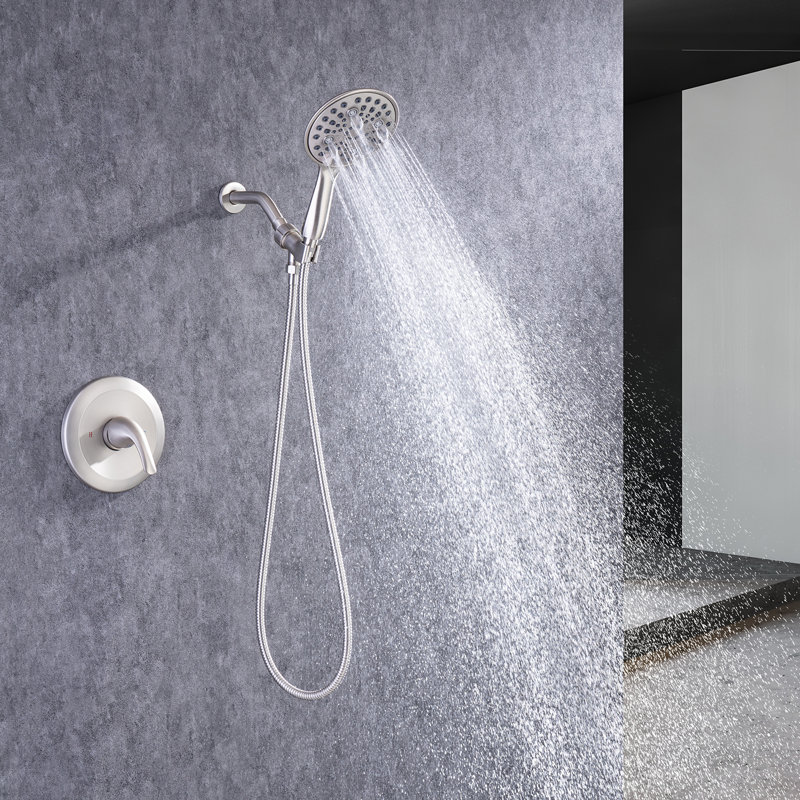 All-In-One Kit with Rough in-Valve, Chrome Plating