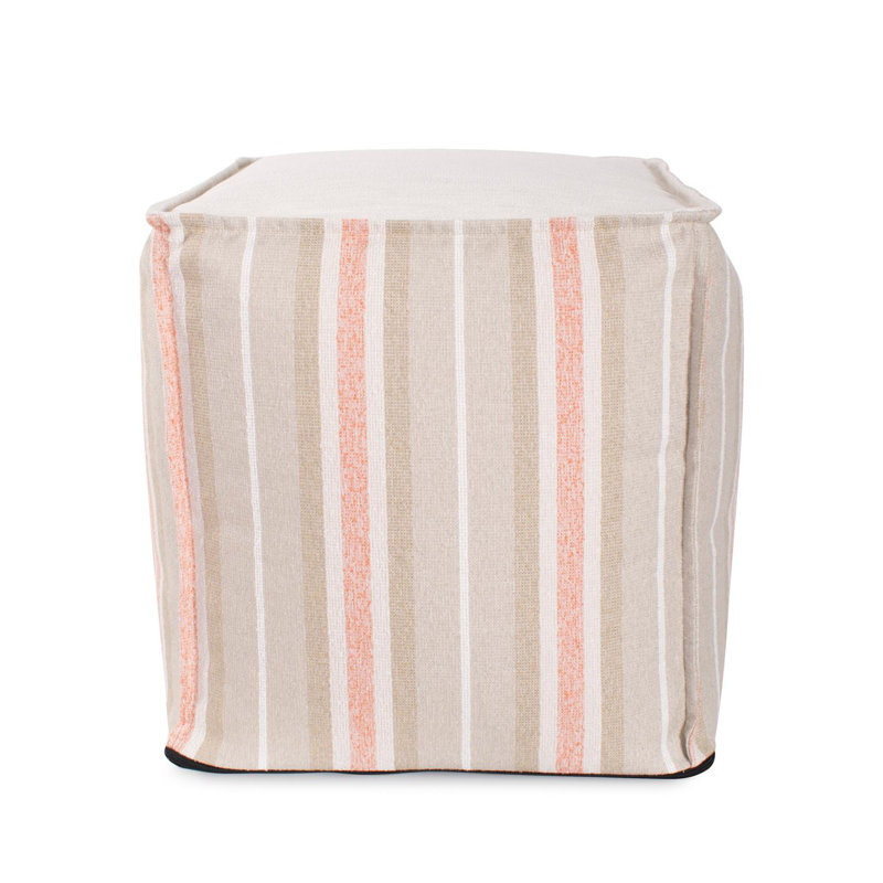 Pouf carré Lindalee, Terra