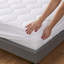 Quilted Microfibre 110GSM Hexagonal Stitch Mattress Protector Case Pack-1659235789