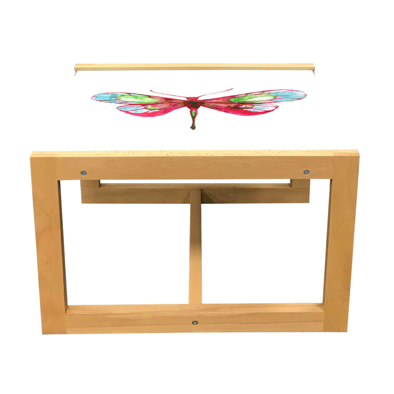 Ihab Sled Coffee Table, 40cm H x 46.5cm W x 62cm D