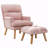 Gesualdo Tufted Armchair and Ottoman-1755733676