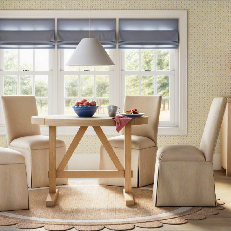 Silvia 20'' H Upholstered Parsons Chair, Classic Talc Linen