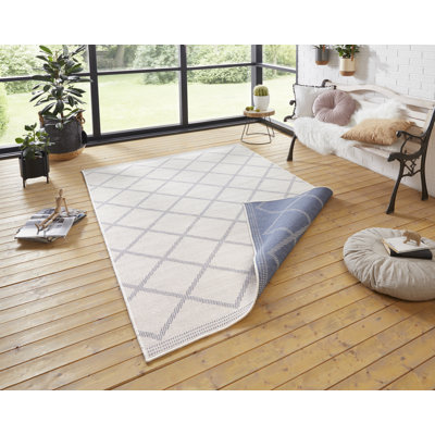 Cebu Flatweave Blue Rug