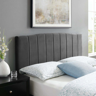 Camilla Upholstered Wingback Headboard