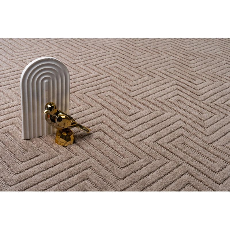 Leteisha Geometric Indoor Rug, Runner 5'3" x 14'10"