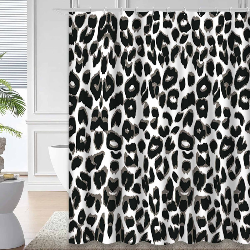 Rideau de douche Leopard, L 72 po x l 72 po