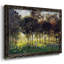 «The Promenade at Argenteuil, Sunset, 1874», reproduction d'art sur toile-96281923-96281922