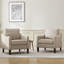 Fauteuil avec pieds en bois massif-892651834