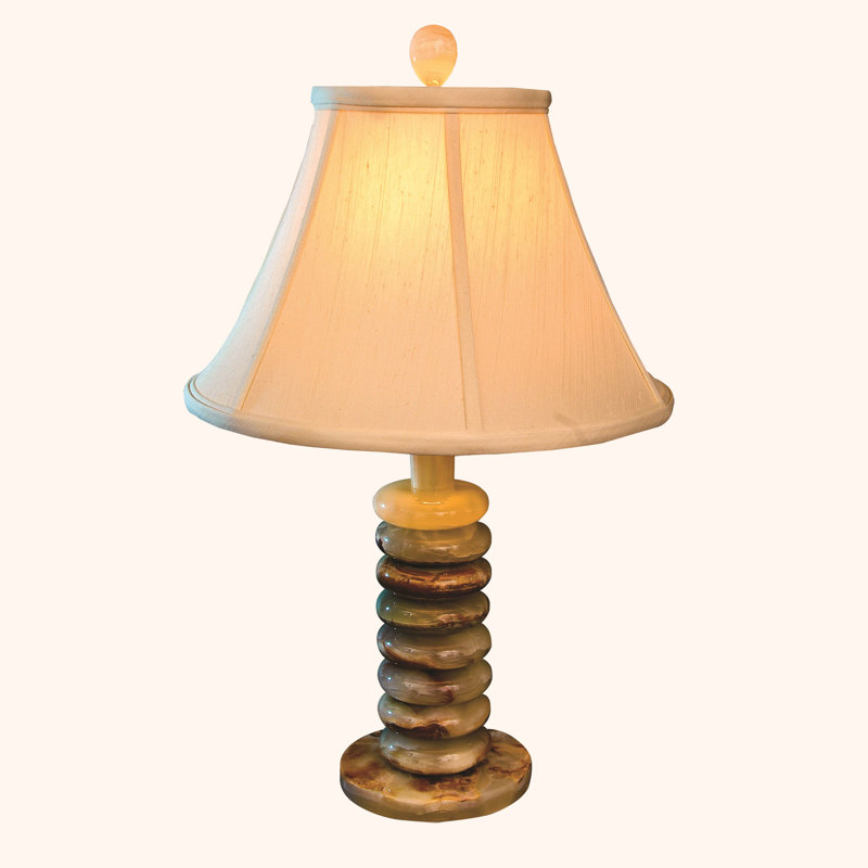 Lampe de table en marbre 22 "Chartreuse