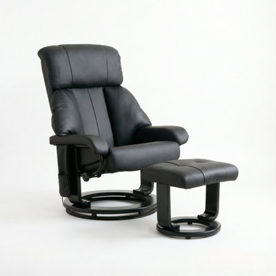 Swivel Recliner Chair with Ottoman