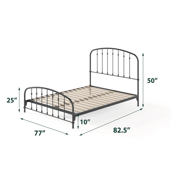 Birch Lane Wadsworth Metal Bed & Reviews - Wayfair Canada