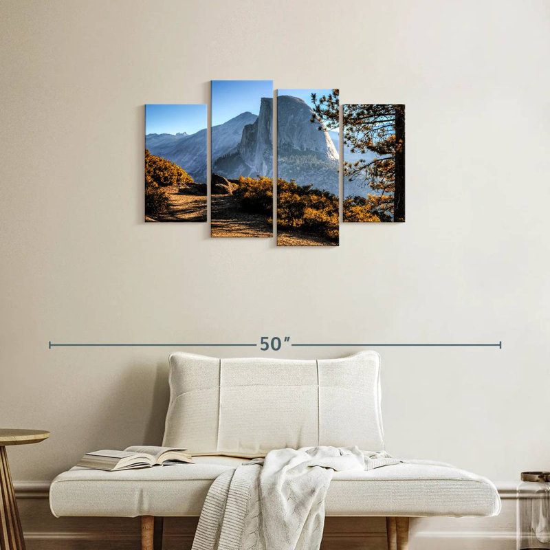 Half Dome Trail Yosemite, 22" H x 36" W