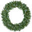 Couronne de Noël épinette artificielle bleue pré-éclairée-112569365