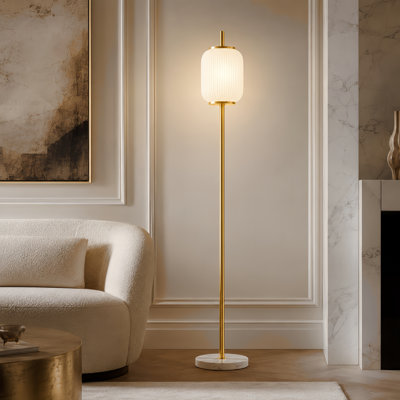 Lampe sur pied 64 po Modern Glam