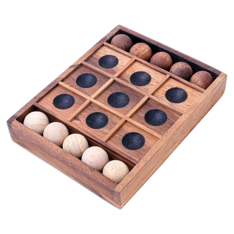 Novica Lucky Strike, jeu en bois