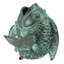 Dancing Koi Small Asian Dancing Fish Cast Spitting Garden Statue