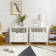 Areebe 2 - Drawer Nightstand with Pull-Out Storage Tray  and Built-In Outlets