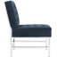 Fauteuil de chambre capitonné en polyester-23561390