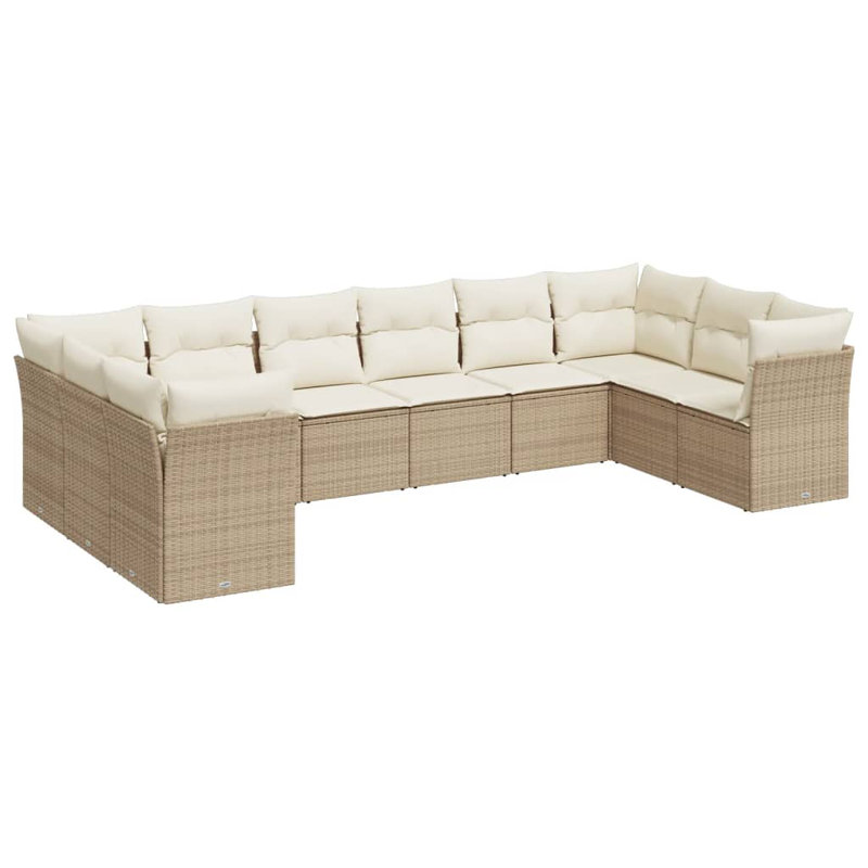 Vidaxl Garden Sofa Set , Beige